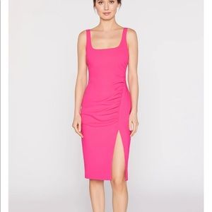 Likely Pink Midi Dress